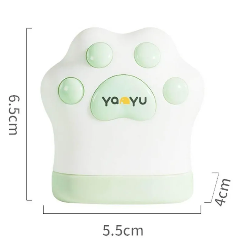 Tranquil Touch Fitness-Gadgets|Gesundheits- Und Entspannungstools-Maßband für Katzenpfoten – Automatisches Messwerkzeug mit Doppelskala