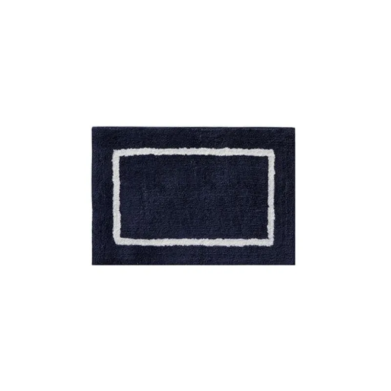 Tom Wohndeko-Madivelle Reversible High Pile Bath Rug – Modern Tufted Microfiber