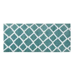 Tom Wohndeko-Madivelle Reversible High Pile Bath Rug – Modern Tufted Microfiber