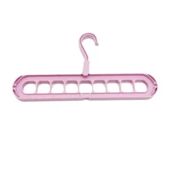 Comfort u0026 Style Gadgets Für Zuhause-Magisches Kleiderbügel-Set – 3-teiliger Schrank-Organizer mit 9 Löchern