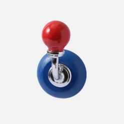 Tom Wohndeko-Magnetic Ceramic Wall Hooks – Retro Glossy Decorative Organizers