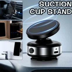 Wild u0026 Free Gear Autozubehör|Automobilindustrie-Magnetische Autotelefonhalterung - Starke Vakuum-Saughalterung