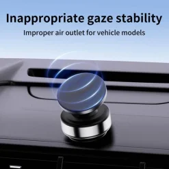 Wild u0026 Free Gear Autozubehör|Automobilindustrie-Magnetische Autotelefonhalterung - Starke Vakuum-Saughalterung