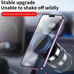 Wild u0026 Free Gear Autozubehör|Automobilindustrie-Magnetische Autotelefonhalterung - Starke Vakuum-Saughalterung