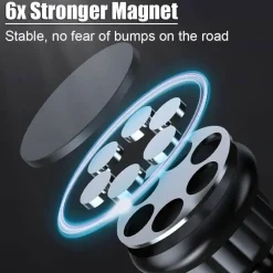 Wild u0026 Free Gear Autozubehör|Automobilindustrie-Magnetische Autotelefonhalterung - Armaturenbretthalterung mit langem Griff