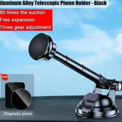 Wild u0026 Free Gear Autozubehör|Automobilindustrie-Magnetische Autotelefonhalterung - Armaturenbretthalterung mit langem Griff