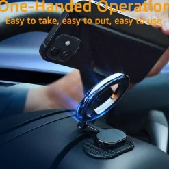 Wild u0026 Free Gear Autozubehör|Automobilindustrie-Magnetische Autotelefonhalterung - Sichere Laufwerkshalterung aus Metall