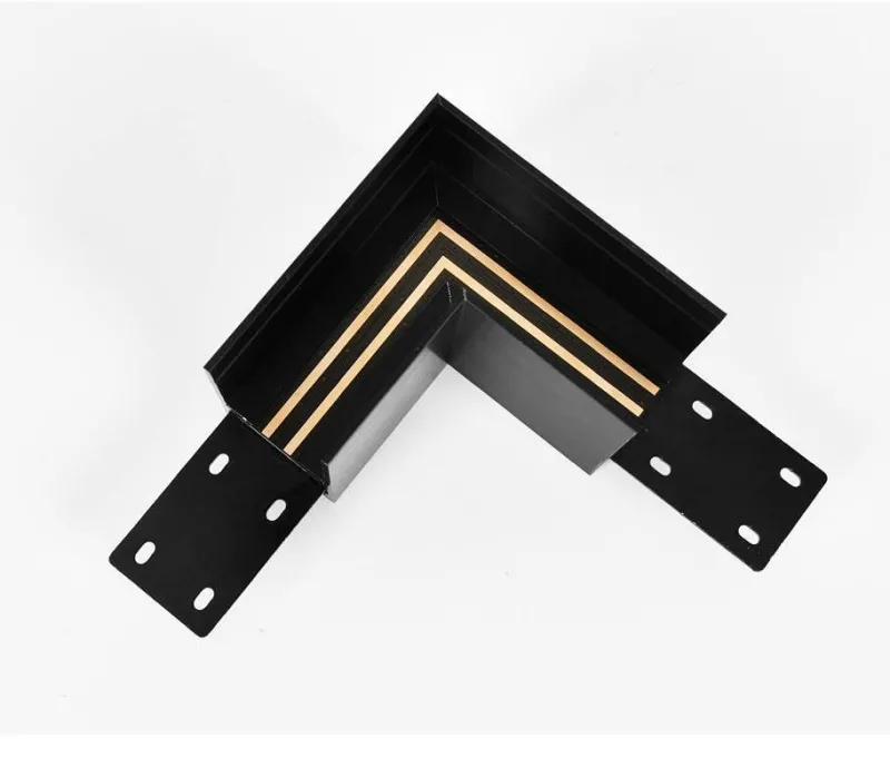 The Gilded Nest Beleuchtung-Magnetische Schienenbeleuchtung - Wandmontiertes schwarzes System