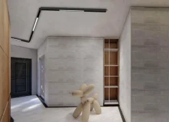 The Gilded Nest Beleuchtung-Magnetische Schienenbeleuchtung - Wandmontiertes schwarzes System