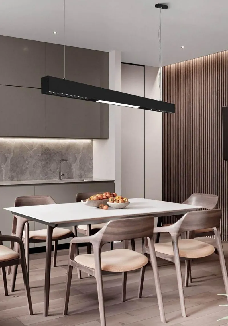 The Gilded Nest Beleuchtung-Magnetische Schienenbeleuchtung - Wandmontiertes schwarzes System