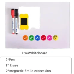 Deco Küche & Esszimmer-Magnetische, trocken abwischbare Kühlschranktafel – Memo-Whiteboard