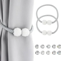 Comfort u0026 Style Gadgets Für Zuhause-Magnetische Vorhanghaken – verstellbare, einfach zu installierende Halter