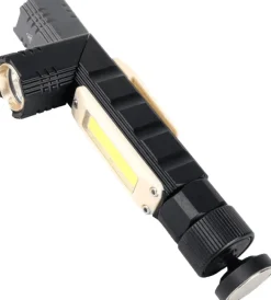 Wilderness Haven Outdoor-Artikel|Heimwerkzeuge-Magnetische wiederaufladbare Camping-Taschenlampe – verstellbares tragbares Außenlicht