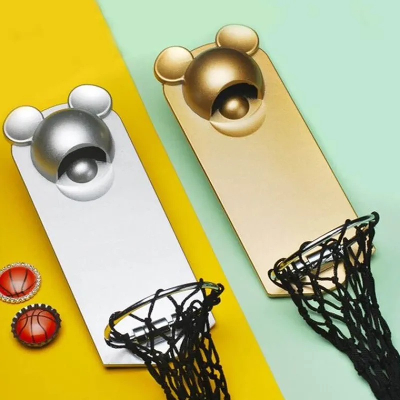 Timeless Touch Küche & Esszimmer-Magnetischer Basketball-Flaschenöffner für den Kühlschrank