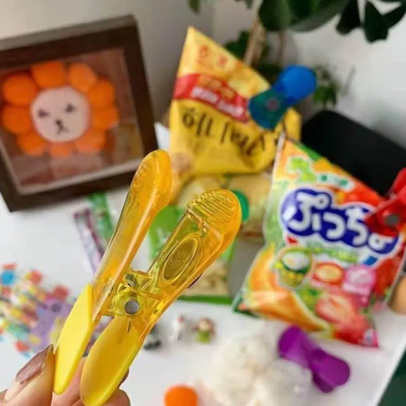 Space Savvy Küche & Esszimmer-Magnetischer Lebensmittelverschluss-Clip – wiederverwendbarer Beutelclip für Frische