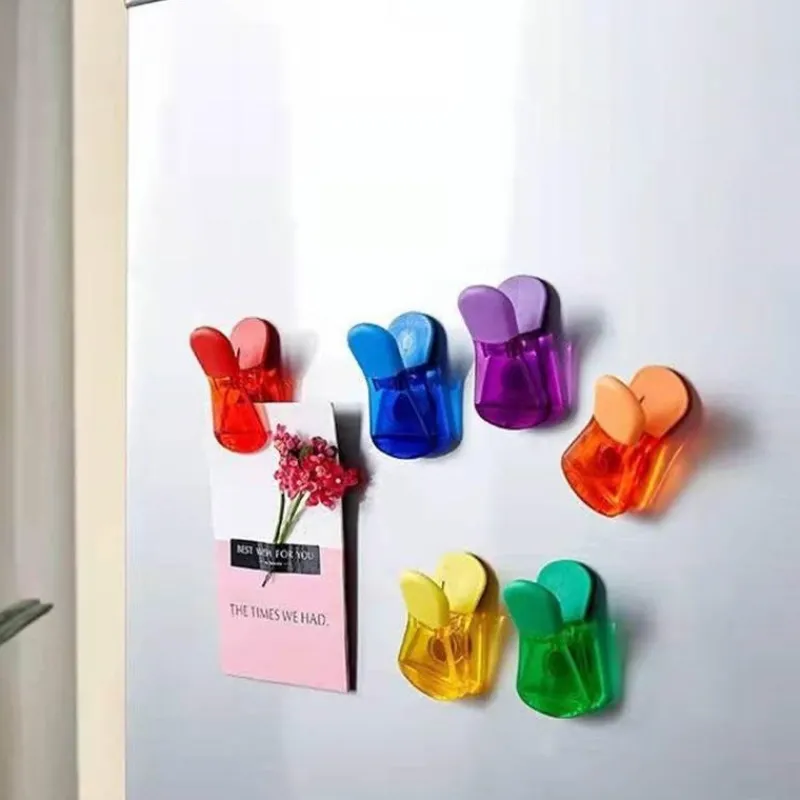 Space Savvy Küche & Esszimmer-Magnetischer Lebensmittelverschluss-Clip – wiederverwendbarer Beutelclip für Frische