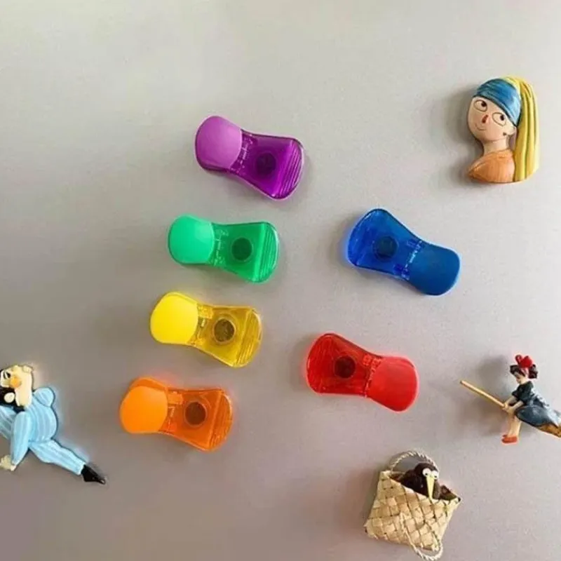 Space Savvy Küche & Esszimmer-Magnetischer Lebensmittelverschluss-Clip – wiederverwendbarer Beutelclip für Frische