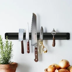 The Decor Haven Küche & Esszimmer-Magnetischer Messerhalter – Küchen-Organizer für Messer