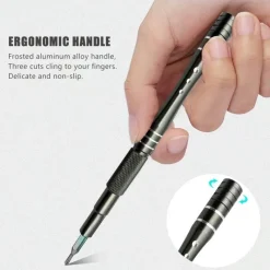 Roam Ready Heimwerkzeuge|Outdoor & Garten-Magnetischer, rutschfester Schraubendrehersatz – langlebiges, griffiges Werkzeugset