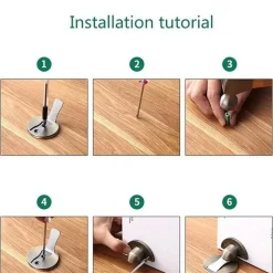 Comfort u0026 Style Gadgets Für Zuhause-Magnetischer Türstopper – Nagelfreier versteckter Halter