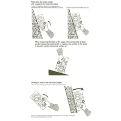 Roam Ready Heimwerkzeuge|Outdoor & Garten-Magnetischer Winkelmesser - Multifunktionaler Winkelmesser