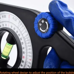 Roam Ready Heimwerkzeuge|Outdoor & Garten-Magnetischer Winkelmesser - Multifunktionaler Winkelmesser