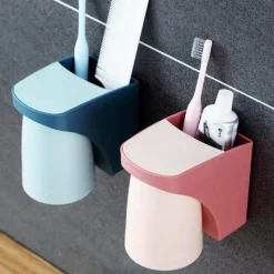 The Blissful Bath Badezimmer-Magnetischer Zahnbürstenhalter – Aufbewahrungslösung für das Badezimmer