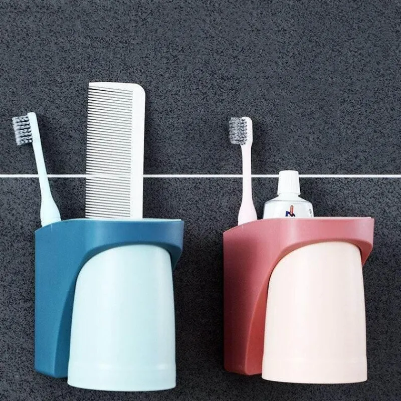 The Blissful Bath Badezimmer-Magnetischer Zahnbürstenhalter – Aufbewahrungslösung für das Badezimmer