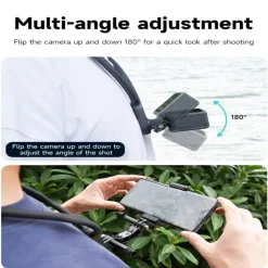 The Outdoor Vault Camping Im Freien|Outdoor-Gadgets-Magnetisches, am Hals montiertes Action-Kamera-Zubehör – Silikonhalterung