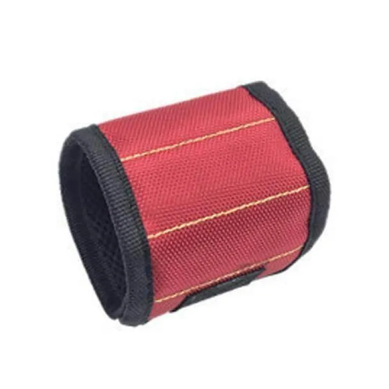 Cozy Living Heimwerkzeuge-Magnetisches Armband – 3 Reihen zur Aufbewahrung von Befestigungselementen und Kleinteilen