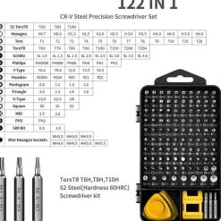 Roam Ready Heimwerkzeuge|Outdoor & Garten-Magnetisches Computer-Reparaturset – Allzweck-Werkzeugset für die Elektronik