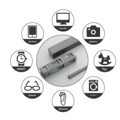 Roam Ready Outdoor-Artikel|Heimwerkzeuge-Magnetisches Mini-Schraubendreher-Set – Kompaktes All-in-One-Werkzeugset