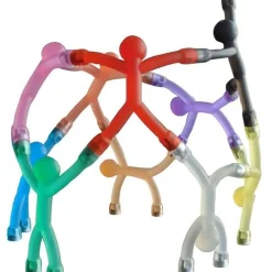 The Decor Haven Babyspielzeug-Magnetisches Stressabbau-Spielzeugset - 3-teiliges Anti-Angst-Zappelspielzeug