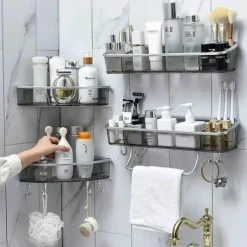 The Blissful Bath Badezimmer-Make-up-Organizer-Regal – Aufbewahrungslösung für das Badezimmer