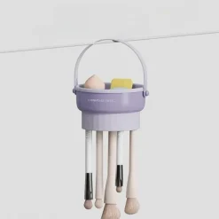 PureGlow Frauenpflege|Körperpflege-Make-up-Pinsel-Organizer – leicht zu reinigende Aufbewahrungsbox