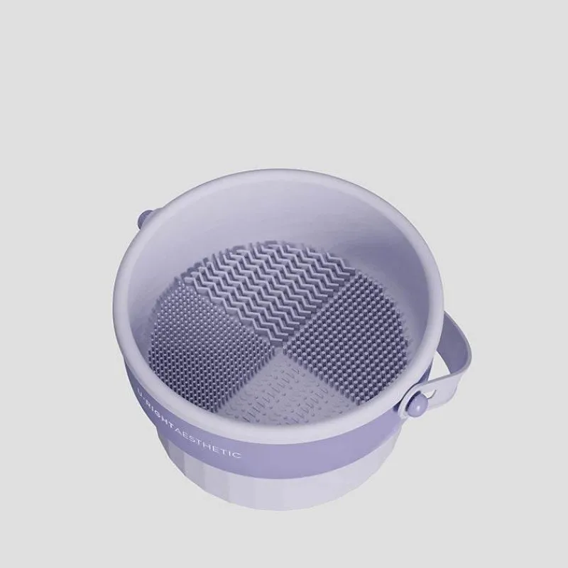 PureGlow Frauenpflege|Körperpflege-Make-up-Pinsel-Organizer – leicht zu reinigende Aufbewahrungsbox