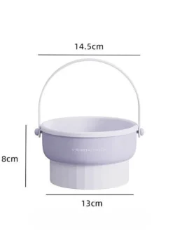 PureGlow Frauenpflege|Körperpflege-Make-up-Pinsel-Organizer – leicht zu reinigende Aufbewahrungsbox