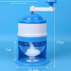 Deco Küche & Esszimmer-Manueller Eiscrusher – Tragbarer, einfacher Eisbereiter