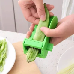 The Culinary Kit Küche & Esszimmer-Manueller Erbsenschäler - Veggie Twister Maschine