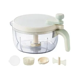 The Culinary Kit Küche & Esszimmer-Manueller Gemüseschneider – Tragbarer Schneider für frisches Gemüse