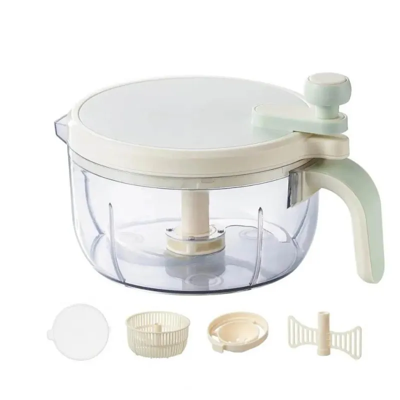 The Culinary Kit Küche & Esszimmer-Manueller Gemüseschneider – Tragbarer Schneider für frisches Gemüse