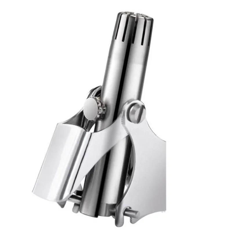 PureGlow Männerpflege|Frauenpflege-Manueller Nasenhaarschneider aus Edelstahl – Pflegewerkzeug