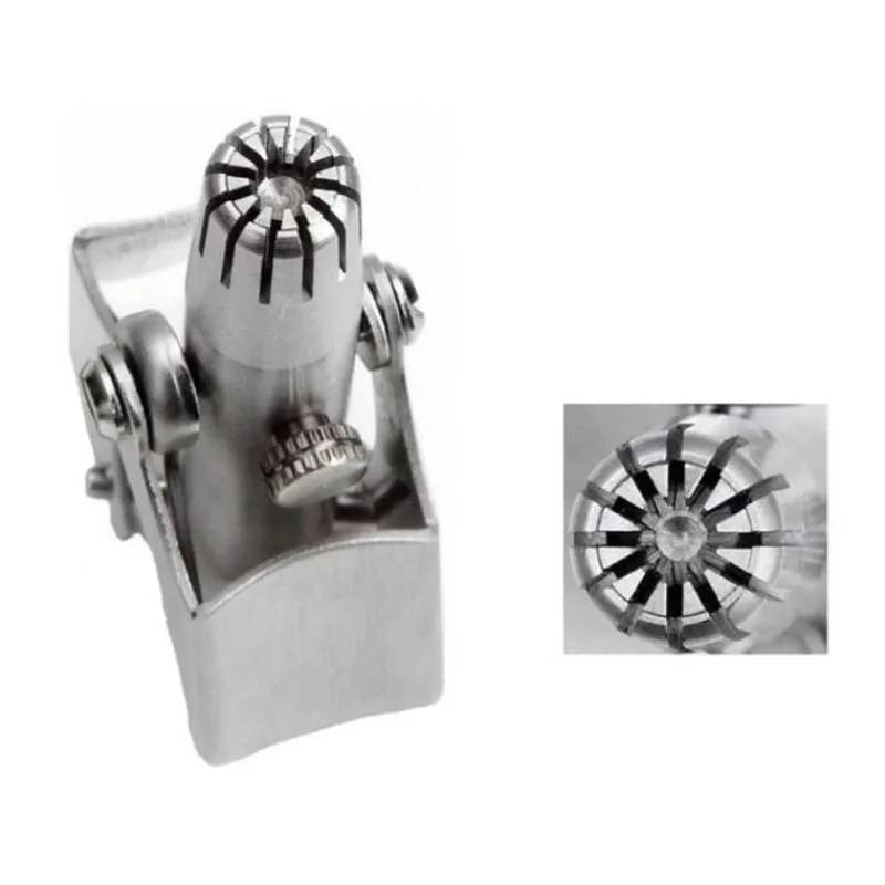 PureGlow Männerpflege|Frauenpflege-Manueller Nasenhaarschneider aus Edelstahl – Pflegewerkzeug