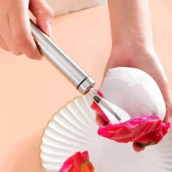 The Culinary Kit Küche & Esszimmer-Manuelles Orangenschälwerkzeug - Einfacher Zitrusfruchtschäler