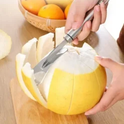 The Culinary Kit Küche & Esszimmer-Manuelles Orangenschälwerkzeug - Einfacher Zitrusfruchtschäler