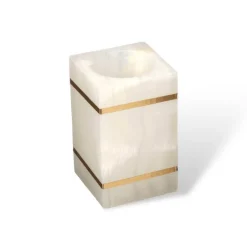 Aqua Essence Badezimmer-Marble Bathroom Set - Elegant Natural Decor Accessories