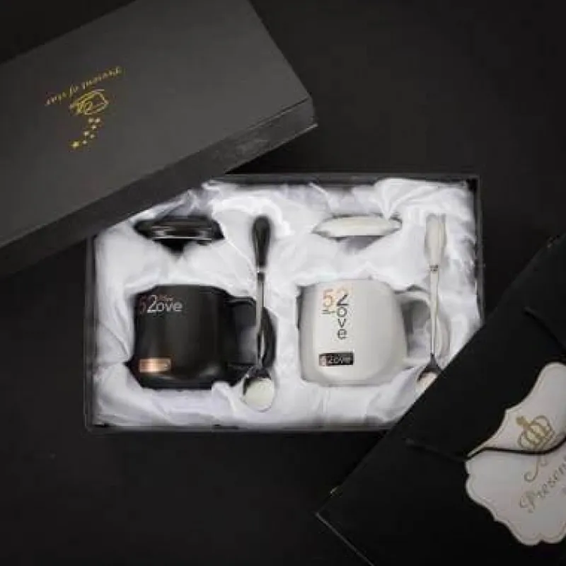 The Cozy Mug Küche & Esszimmer-Marmor-Kaffeetassen-Set – Elegante Keramiktassen-Kollektion