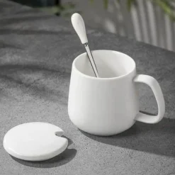 The Cozy Mug Küche & Esszimmer-Marmor-Kaffeetassen-Set – Elegante Keramiktassen-Kollektion