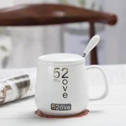 The Cozy Mug Küche & Esszimmer-Marmor-Kaffeetassen-Set – Elegante Keramiktassen-Kollektion