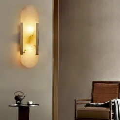 Decor Beleuchtung-Marmor-Wandleuchte - Elegantes Osvaldo-Design